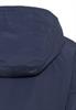 Langer Windbreaker mit weichem Plüschfutter night blue