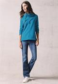 Langes Sweatshirt dynamic aqua blue