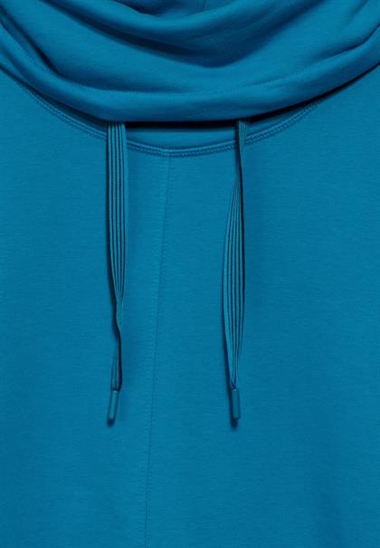 Langes Sweatshirt dynamic aqua blue