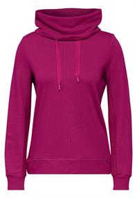 Langes Sweatshirt jewel pink