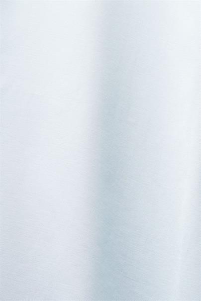 Langärmlige Satinbluse light blue