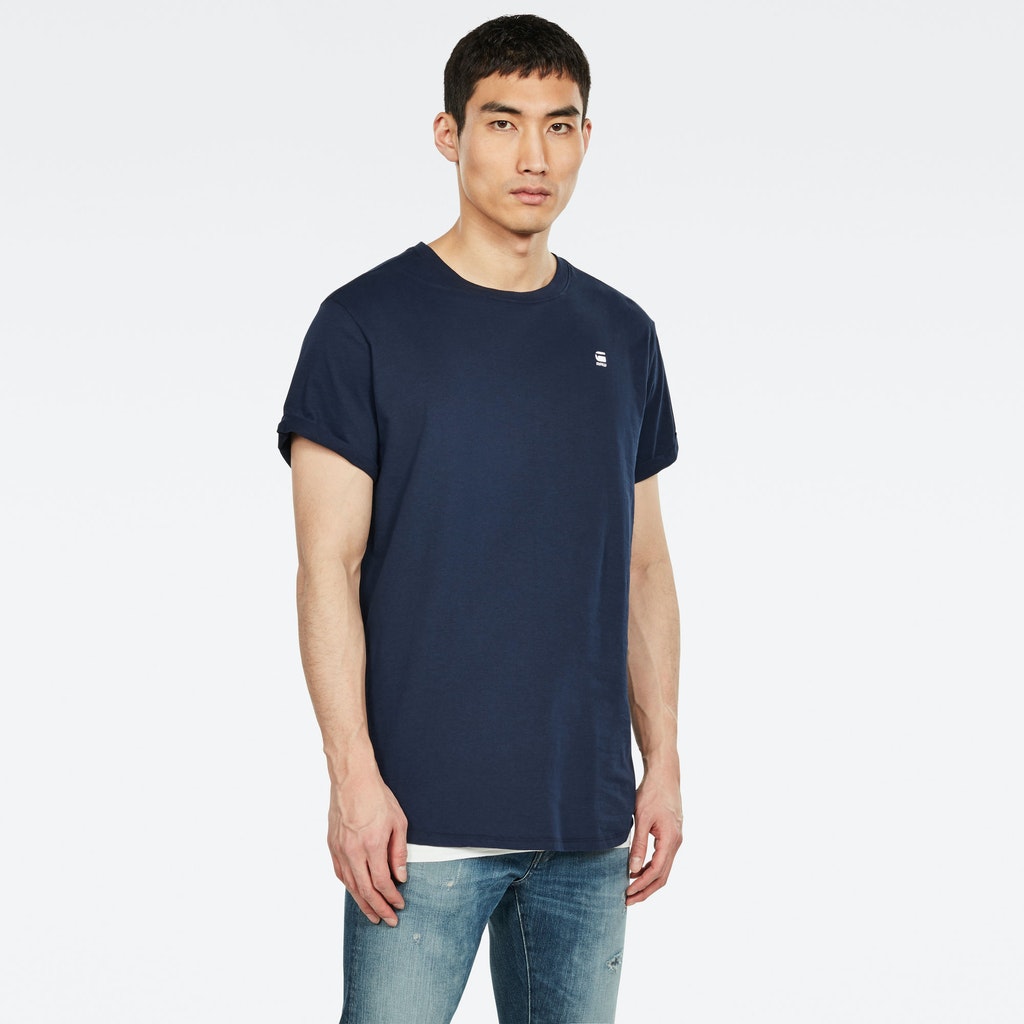 G-star Raw Herren T-Shirt D16396-b353-6067 Sartho Blue - style