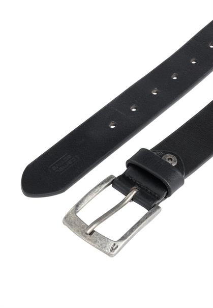 Ledergürtel black