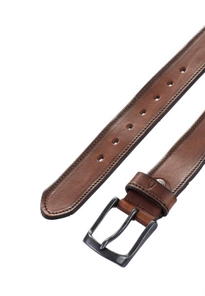 Ledergürtel mit verstellbaren Details brown1