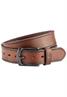 Ledergürtel mit verstellbaren Details brown1