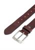 Ledergürtel mit verstellbaren Details dark brown