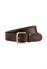 Ledergürtel mit verstellbaren Details dark brown