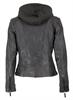 LEDERJACKE CACEY LEGV grau