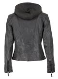 LEDERJACKE CACEY LEGV grau
