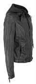 LEDERJACKE CACEY LEGV grau