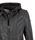 LEDERJACKE CACEY LEGV grau
