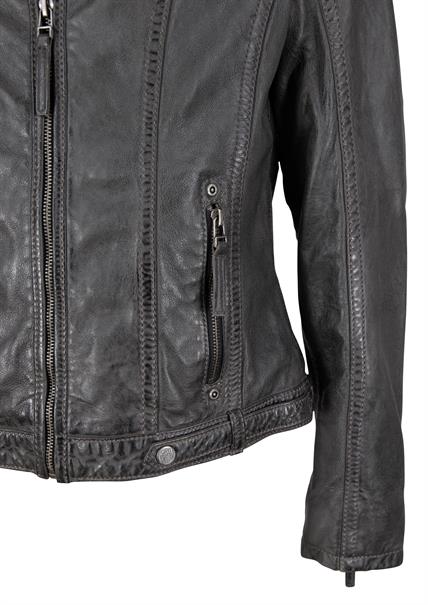 LEDERJACKE CACEY LEGV grau