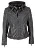 LEDERJACKE CACEY LEGV grau