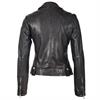 LEDERJACKE GGFAVOUR LAMAXV black