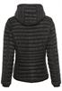 Leicht wattierte Steppjacke aus recyeltem Polyamid black
