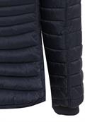 Leicht wattierte Steppjacke aus recyeltem Polyamid navy
