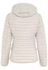 Leicht wattierte Steppjacke aus recyeltem Polyamid pearl
