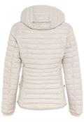Leicht wattierte Steppjacke aus recyeltem Polyamid pearl