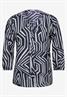 Leichte Baumwollbluse universal blue