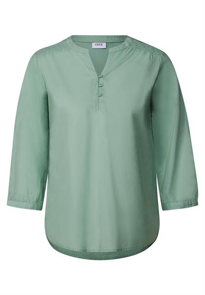 Leichte Bluse matcha green