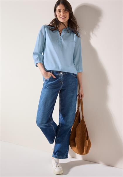 Leichte Bluse pastel blue