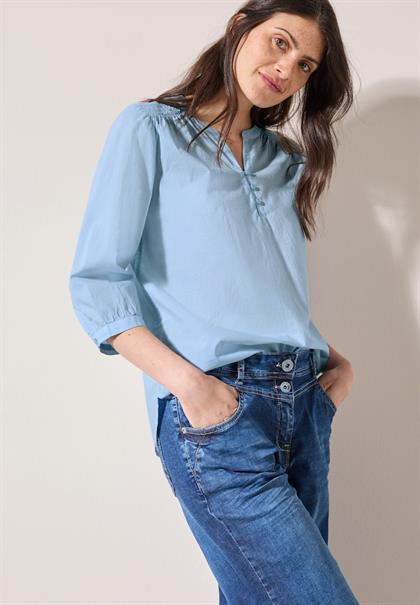 Leichte Bluse pastel blue