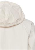 Leichte Jacke mit verstaubarer Kapuze pearl