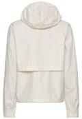 Leichte Jacke mit verstaubarer Kapuze pearl