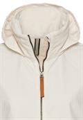 Leichte Jacke mit verstaubarer Kapuze pearl
