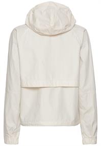 Leichte Jacke mit verstaubarer Kapuze pearl