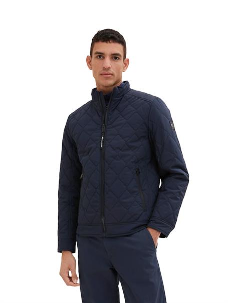 Leichte Jacke mit Waffeloptik sky captain blue