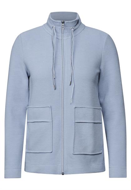 Leichte Ottoman Jacke mountain blue