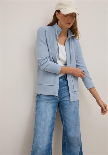 Leichte Ottoman Jacke mountain blue