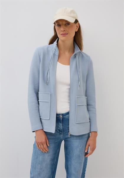Leichte Ottoman Jacke mountain blue