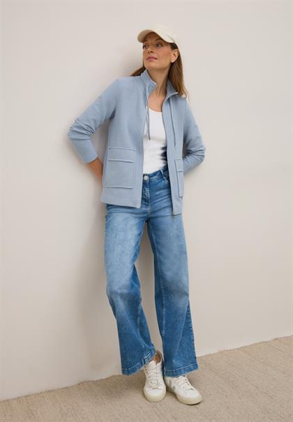 Leichte Ottoman Jacke mountain blue