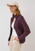 Leichte Ottoman Jacke mulberry red
