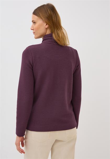 Leichte Ottoman Jacke mulberry red