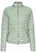 Leichte Steppjacke aus recyceltem Polyamid dusty mint
