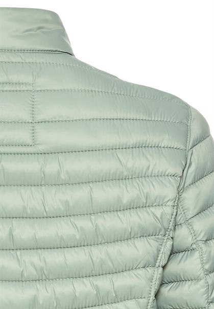 Leichte Steppjacke aus recyceltem Polyamid dusty mint