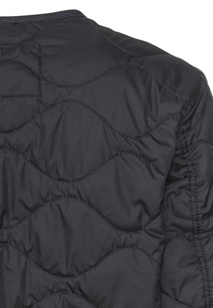 Leichte Steppjacke mit Taschen navy