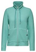 Leichte Sweatjacke adriatic green