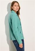 Leichte Sweatjacke adriatic green