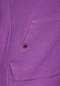 Leichte Sweatjacke iced violet