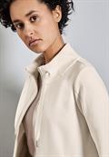 Leichte Sweatjacke lucid white