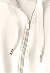 Leichte Sweatjacke lucid white
