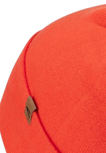 Leichter Beanie aus Baumwolle nectarine