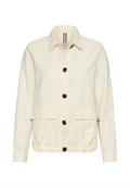 Leichter Blazer aus einem Leinenmix bone white