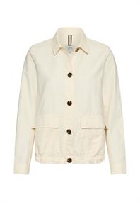 Leichter Blazer aus einem Leinenmix bone white