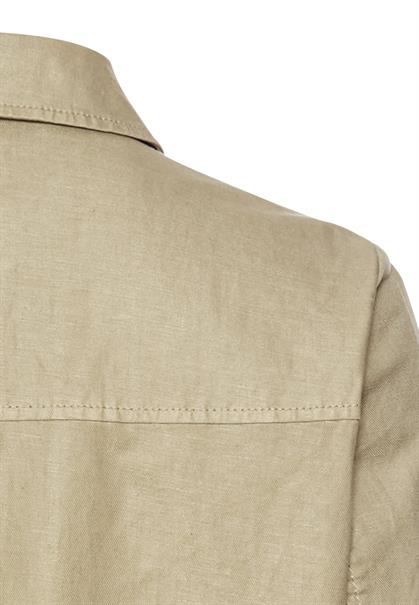 Leichter Blazer aus einem Leinenmix bone white