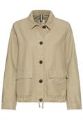 Leichter Blazer aus einem Leinenmix dark straw